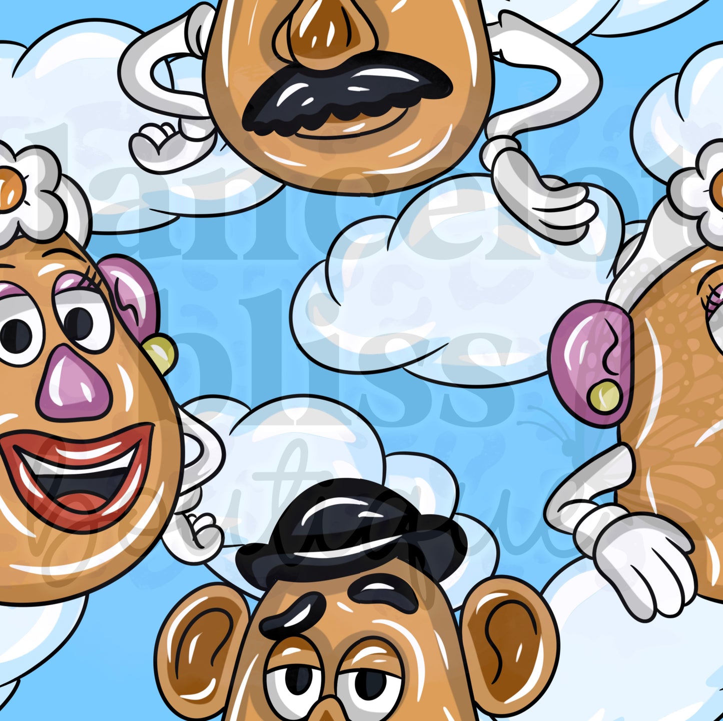 Potato Head Seamless