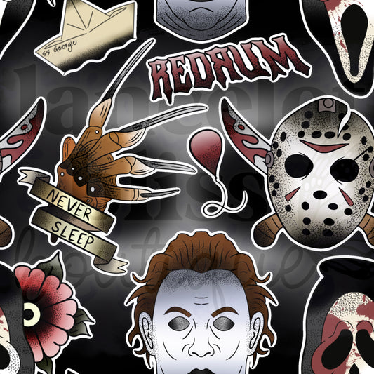 Horror Seamless