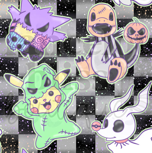 Halloween Poke Seamless