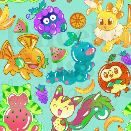 Fruit Poke Seamless