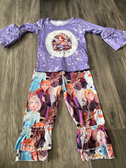 Ice Cold Ruffle Pant Set RTS