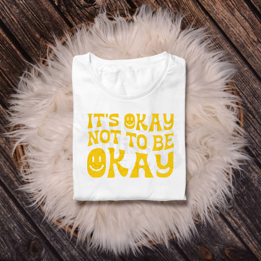 Smiley It’s Okay Not To Be Okay PNG