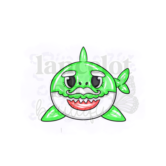 Shark Family Grandpa Clip Art
