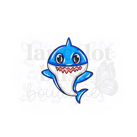 Shark Family Daddy Clip Art
