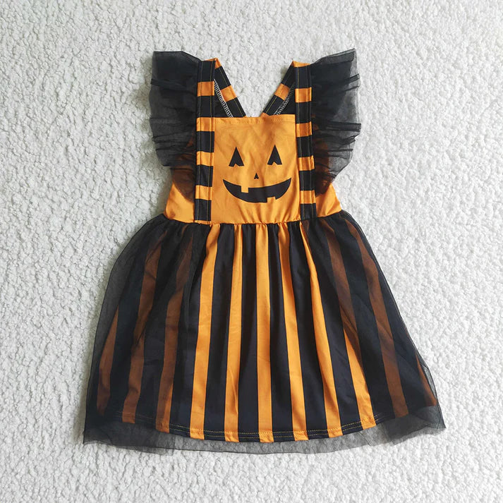 Pumpkin Face Tulle Dress Closes 9/7/25