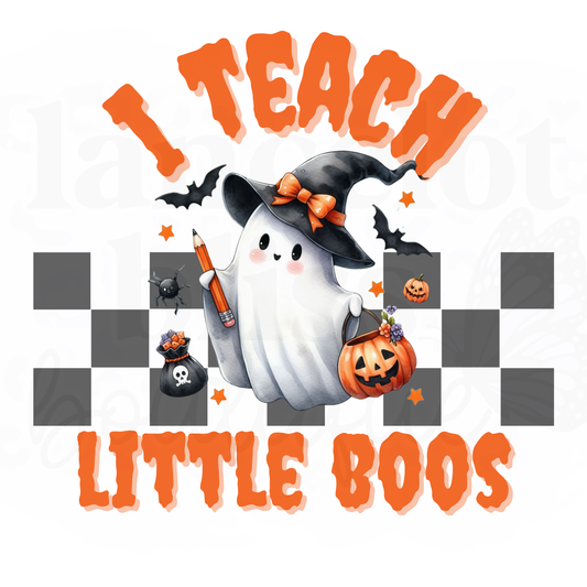 I Teach Little Boos PNG