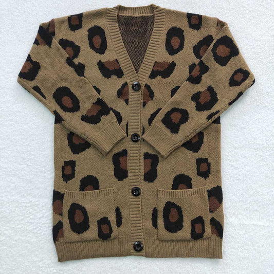 Leopard Cardigan Closes 9/7/25