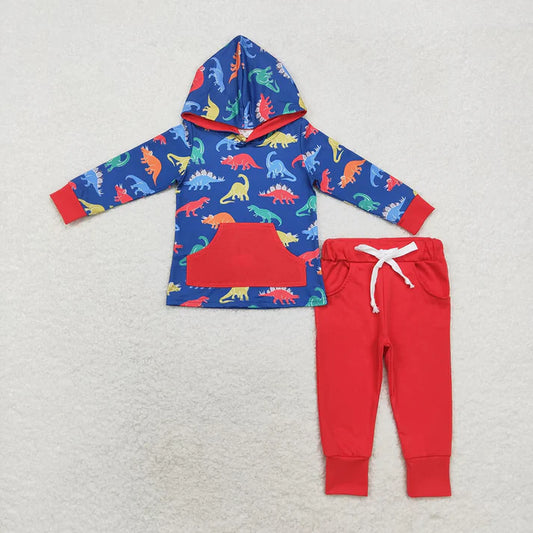 Red Dino Hoodie Set Closes 9/7/25