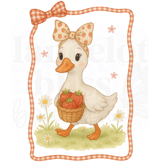Strawberry Goose PNG